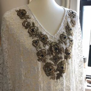 Lace cover up. Pm. Nwot